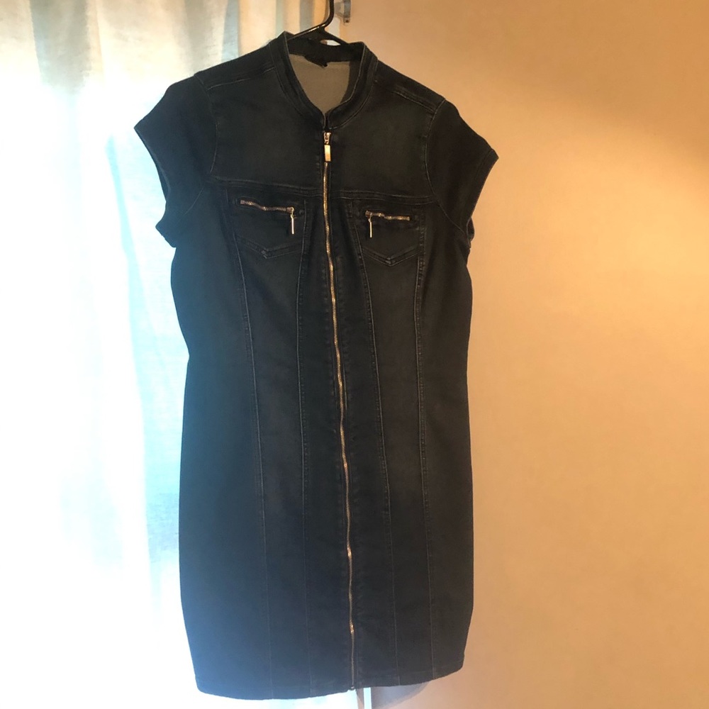 Jean dress by Guess. New!!